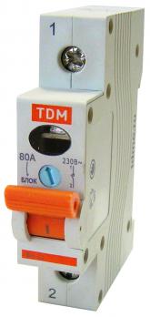 Выключатель нагрузки (мини-рубильник) ВН-32 1P 20A TDM